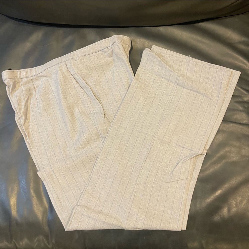 Women Striped Dress Pants